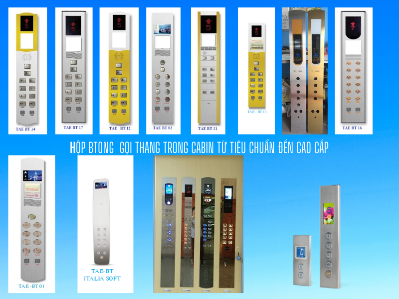 Hộp Btong Gọi Thang Trong Cabin 